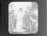 Jane Shore doing penance in the streets of London, 1483.