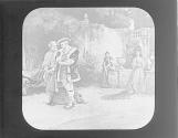 Henry VIII and Cardinal Wolsey in Conference, 1530.