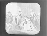 Lady Eliz Grey imploring Edward VI to restore her husband's lands.