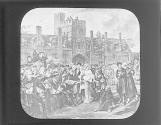 Bishops Latimer and Ridley brought to Stake, 1556.