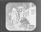 Mary Stuart first view of Rizzio, 1563.