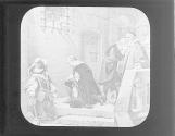 Lord Strafford on way to execution, 1641.