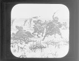 Prince Rubert's last charge at Edgehill, 1642.