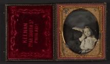 Samuel Castner Jr. and mother, Julia Hardy Castner [image rubbed out]