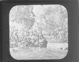 De Ruyter and Dutch fleet in Thames, 1667.