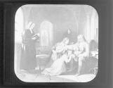Sir Wm. Russell parting with his children, 1683.