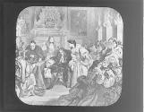 James II receiving news of landing of Prince of Orange, 1688.