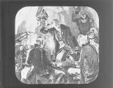 Gen. Wolfe singing on eve Battle of Quebec, 1759.