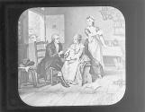 Jenner's first vaccination, 1796.