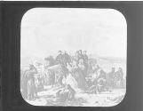 Sir William's parting with people of Kars, 1855.