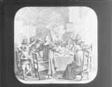 Columbus and the egg, 1490.