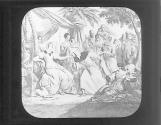 Isabella parting with King Boabdil, 1492.
