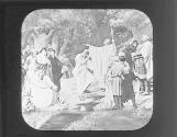 Charlemange at Witikind's baptism, 800.
