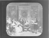 Moliere at Court of Louis XIV, 1740.