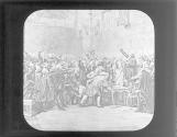 Oath of Tennis court, 1789.