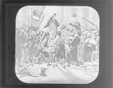 Louis XVI and mob at Tuilleries, 1792.