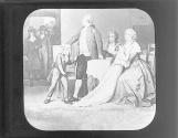 Louis XVI taken from his family, 1792.