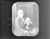 Louis XVI parting with his son, 1792.