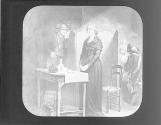 Marie Antoinette in prison, 1793.