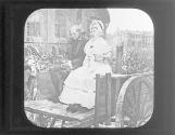 Marie Antoinette going in cart to execution, 1793.