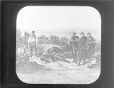 Two friends, Battle of Malakoff, 1855.