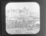 Taking of Pueblo by French, 1863.
