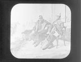 Interview of Napoleon III and Bismarck, 1870.