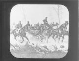 Louis Napoleon on way to meet Wilhem I, 1870.