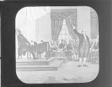 Franklin speaking in Constitutional Convention.