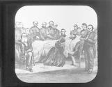 Lincoln's Wife at his Bedside.