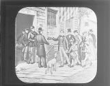 Young McKinley enlisting as private, 1861.