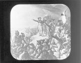 Napoleon crossing the Alps, 1800.
