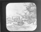 Napoleon landing at Malta, 1798.