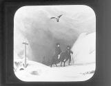 Napoleon guided by eagle, 1800.
