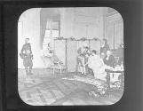 Napoleon first visit to Josphine, 1800.