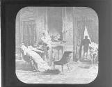 Napoleon parting with Josephine, 1810.