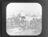 Marshall Ney's charge at Moskowa, 1812.
