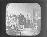 Inauguration of Washington, 1789.