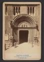 [Principal entrance of the Palazzo Comunale, Perugia, Italy]