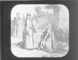 Rebekah and Eliesar at the Well.