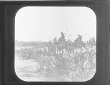 The Hebrews crossing the Jordan.