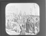 Christ entering Jerusalem.