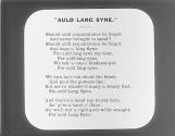 Auld Lang Syne.