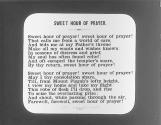 Sweet Hour of Prayer.