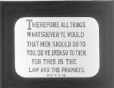 Golden Rule.