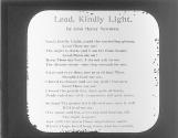 Lead Kindly Light.