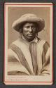[Peruvian man in peasant clothes]