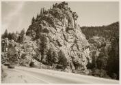Castle Rock, Boulder Canyon, Colorado.