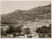 Strip mines at the site of Comstock Mines, Virginia City, Nevada.