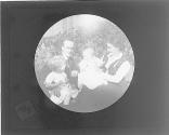 [George and Gussie Zoller and daughters]
